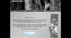 Desktop Screenshot of calummclellan.com